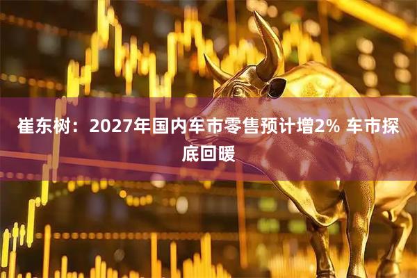 崔东树：2027年国内车市零售预计增2% 车市探底回暖